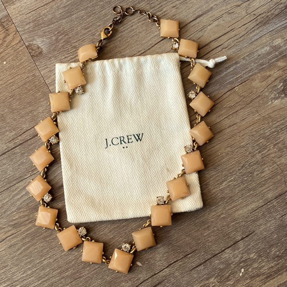 J. Crew Peach Necklace